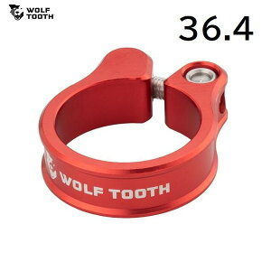 WolfTooth �E���t�g�D�[�X Wolf Tooth Seatpost Clamp 36.4mm Red