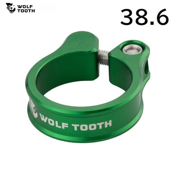 お求めやすく価格改定 WolfTooth ウルフトゥース Wolf Tooth Seatpost 同梱不可 38.6 Clamp mm Green