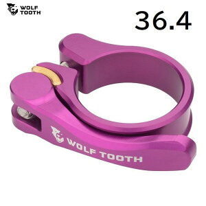 WolfTooth �E���t�g�D�[�X Wolf Tooth Seatpost Clamp 36.4mm Purple Quick Release