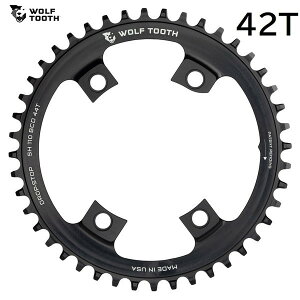 WolfTooth EtgD[X 110 BCD Chainring For Shimano 4 Bolt - 110 x 42T