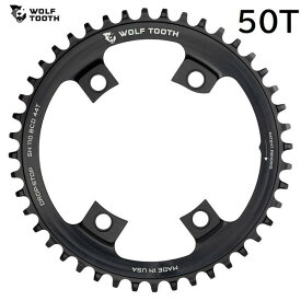 WolfTooth ウルフトゥース 110 BCD Chainring For Shimano 4 Bolt - 110BCD x 50T