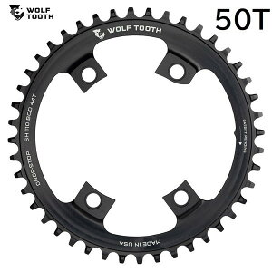 WolfTooth EtgD[X 110 BCD Chainring For Shimano 4 Bolt - 110BCD x 50T