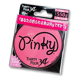 34 ピンキー 200m 0.25号
