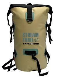STREAM TRAIL ストリームトレイル Dry Tank ドライタンク 40L EXPEDITION エクスペディション SAND×EMERALD(サンド)