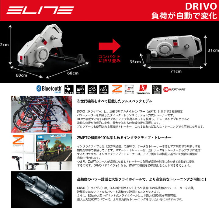楽天市場】＜最安値挑戦中!＞☆ELITE DRIVO エリート ドライヴォ Zwift 