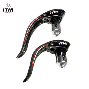<最安値挑戦中!!>【即納】ITM Carbon Fiber Composite Lever アイティーエム Saturn TT専用 ブレーキレバー