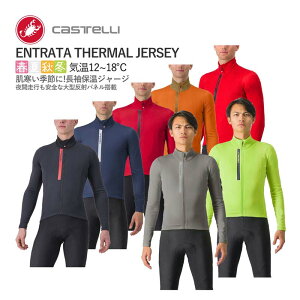 ňl풆!yő2000~N[|zy[zCASTELLI 23512 ENTRATA THERMAL JERSEY JXe Gg[^ T[} W[W