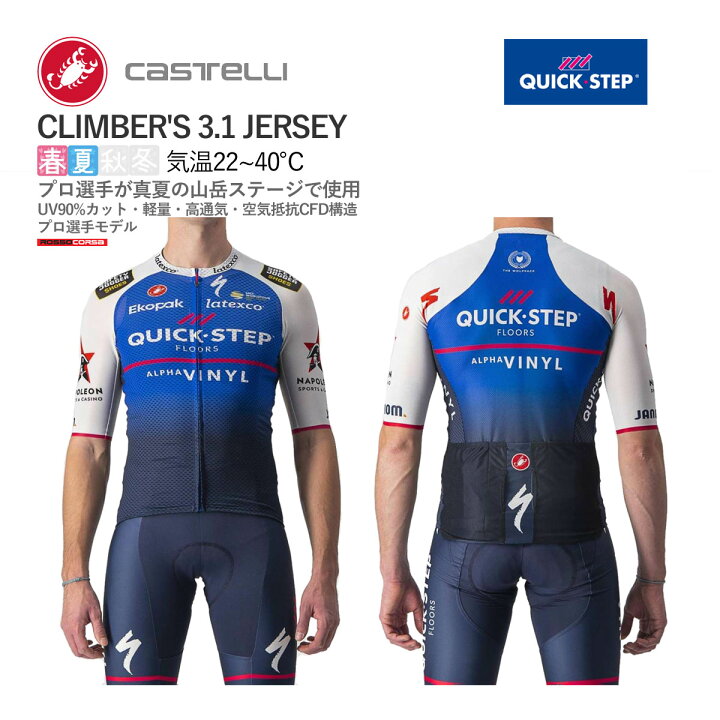 楽天市場】＜最安値挑戦中!＞☆CASTELLI 32002 QUICK STEP CLIMBER
