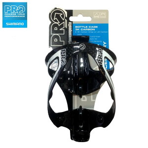 <最安値挑戦中!!>【即納】SHIMANO PRO 3K CARBON BOTTLE CAGE シマノ プロ 3K UD カーボン ボトルケージ 普通郵便(追跡なし土日祝除く)