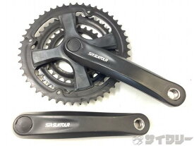 クランク クランク本体 SRサンツアー クランク 48-38-28T/170mm スクエア - 中古