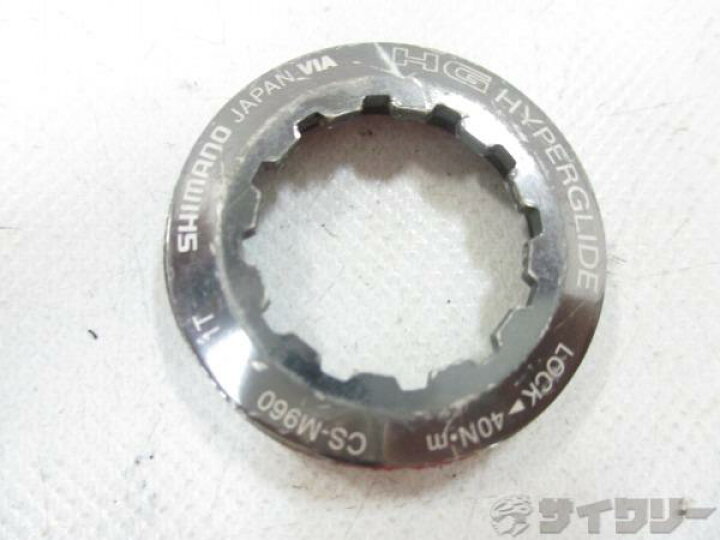 楽天市場】スプロケット シマノ ロックリング CS-M960 11T用 - 中古 