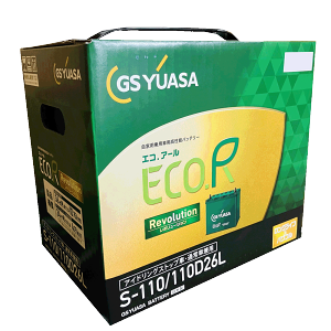 ER-S-110/110D26L GSYUASA Y p W[GXAT obe[ S-110 ECO.R GR A[ {[V V[Y GSAT AChOXgbv [dԑΉ @S95