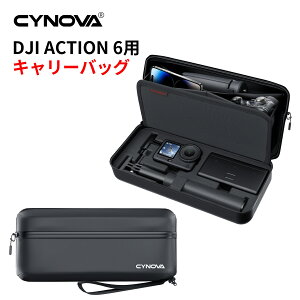 CYNOVA DJI ACTION 6 �p�L�����[�o�b�O DJI Osmo ACTION 6 �o�b�O Osmo Action4/ DJI Action 3 �P�[�X �ϏՌ� Osmo ACTION 6 �A�N�Z�T���[ ��