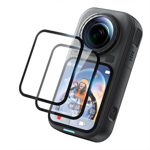 CYNOVA Insta360 X6/X4 �ی�t�B���� 2���Z�b�g 3D�Ȗ� 9H �����K���X ���{���Ɏq�f�� ������ �C�A�h�~ �w��h�~ �h�� �Ϗ� �ȒP�\�t �t���ی�t�B���� Insta360 X6 �A�N�Z�T���[