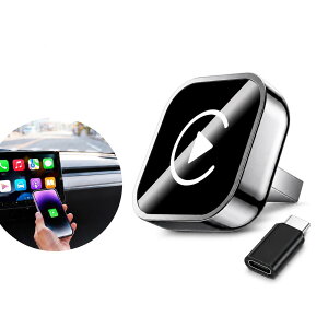 CarPlay �V�^�~�j Android Auto ���C�����X USB�J�[�A�_�v�^�[ �A���h���C�h�I�[�g �J�[�v���C������ Bluetooth 5GWiFi USB-A�Ή� �����ڑ� �����L��CarPlay/Android Auto���ڎԓK�� �R���p�N�g �g�p�ȒP �i�r 