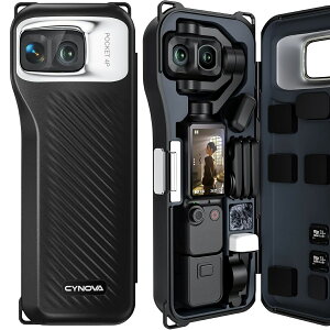 �y���������}���\��10�{�|�C���g�zCYNOVA DJI Osmo Pocket 4P �P�[�X �ی�P�[�X ���@�\���[�P�[�X �A�N�Z�T���[��̎��[ �����^�b�`�J�� �����h�~ �ϏՌ� ���� ABS�n�[�h�V�F�� �V���R������ DJI Mic