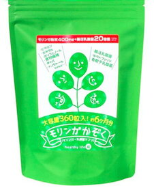 モリンガ もりんが 乳酸菌 サプリメント healthylife モリンガかぞく サプリメント 1袋360粒入 大容量 約6ヶ月分 モリンガ＋乳酸菌 もりんが 含有食品 モリンガ末 水溶性食物繊維 乳酸菌 ラクトフェリン 腸活乳酸菌 有胞子乳酸菌 ビタミン ミネラル ポリフェノール