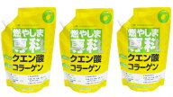 エナジークエスト 燃やしま専科【レモン風味】3袋セット（1袋 500g×3）　クエン酸　コラーゲンペプチド…