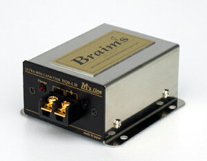 ブレイムス Braim's  HQR-1.3F ウルトラキャパシター 1,300,000uF ヘッドユニットや パワーアンプの性能を最大限に Braims