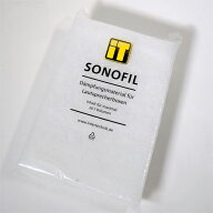 在庫限り インターテクニック　SONOFIL ソノフィル　吸音材　白　2枚　350 X 500 X 20mm　ポリエステルフ…