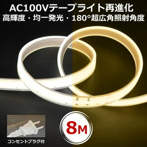 LEDe[vCg PSEF؍ COBe[vCg RZgvOt AC100V 8M zHsv ȒP֗ ԐڏƖIƖ CY-TPO8M