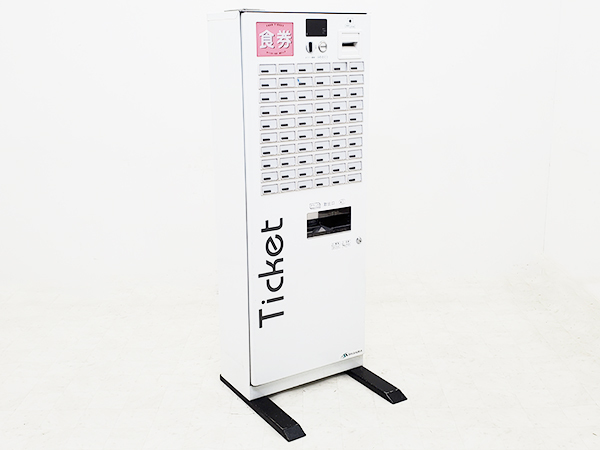 芝浦自動販売機 低額紙幣券売機 KB-160NN 60口座フリーレイアウト 2千円札対応