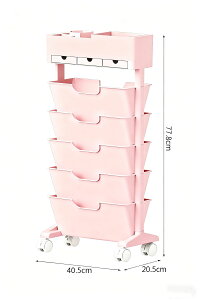 【店内クーポン利用で3580円!】マガジンラック スリム ラック キャスター付き スリム 勉強 収納ワゴン 引き出し ファイルワゴン 5段 省スペース 隙間ワゴン 本棚 収納ラック 大容量 教科書