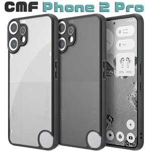 CMF Phone 2 Pro �P�[�X �i�b�V���O Nothing �J�o�[ �X�}�z�P�[�X �}�b�g �N���A �N���A�P�[�X �n�C�u���b�h �P�[�X �w��F�؉\���f�� �ϏՌ� �V���v��