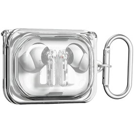 Nothing Ear (a) ケース ナッシング カバー イヤホンケース カラビナ ストラップ おしゃれ シンプル クリア クリアケース FINON