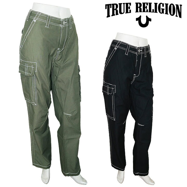 楽天市場】【True Religion】 トゥルーレリジョン ビッグTカーゴパンツ 