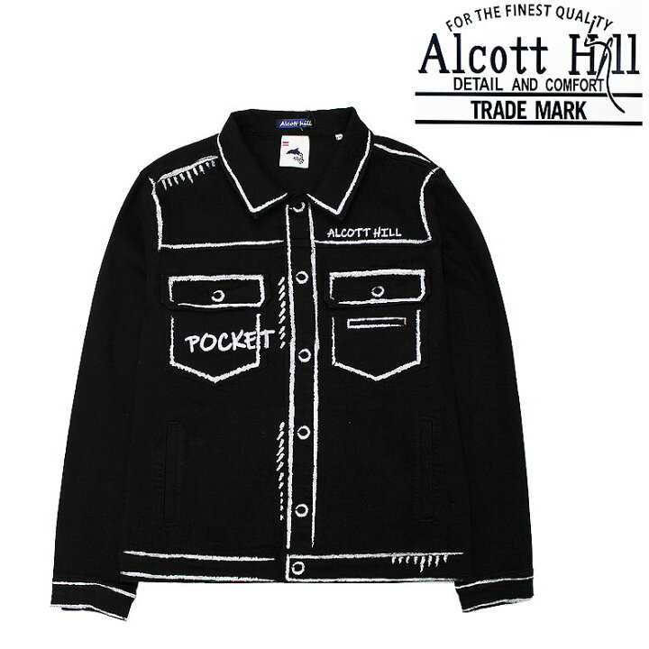 楽天市場】【ALCOTT HILL】アルコットヒル Gジャン デニムジャケット