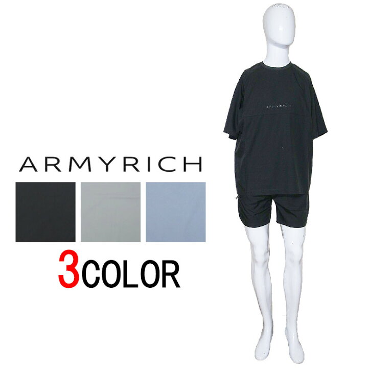楽天市場】ARMYRICH アーミーリッチ ストレッチナイロンTシャツ 