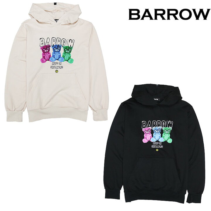 楽天市場】ポイント20倍【BARROW】バロー パーカー フーディ プル 