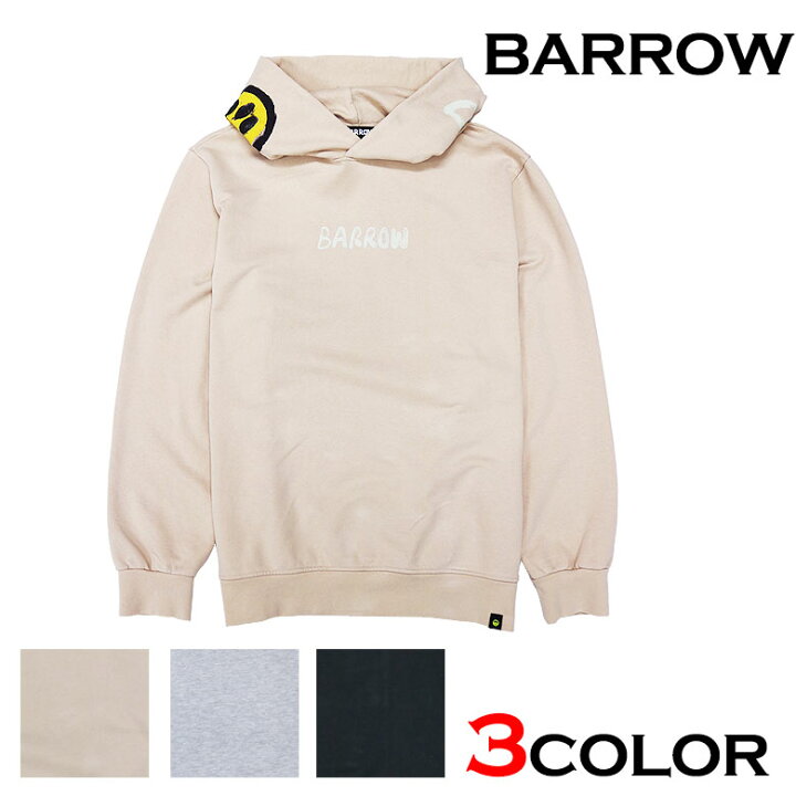 楽天市場】BARROW バロー パーカー フーディ プルオーバー SWEATHOODIE 