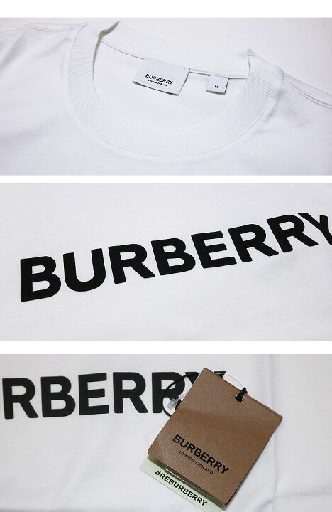 楽天市場】BURBERRY バーバリー 半袖 Tシャツ カットソー T-SHIRT ロゴ 