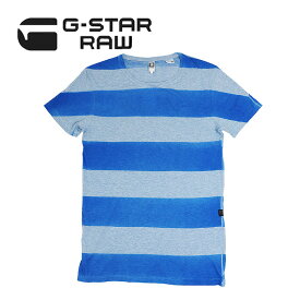 【50%OFF】 【G-STAR RAW】ジースター ロウ SPRAYED STRIPE SPECIAL R T S/S 半袖Tシャツ リラックスフィット メンズ カジュアル スーパーソフト マーブル仕上げ