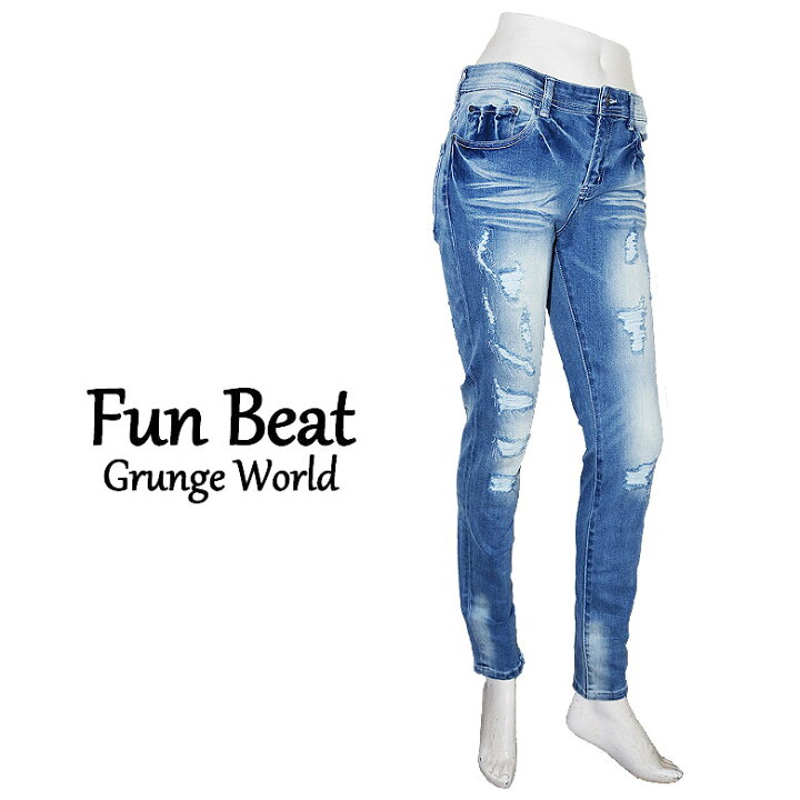 楽天市場】【Fun Beat】ファンビート デニム ジーンズ ストレッチ 
