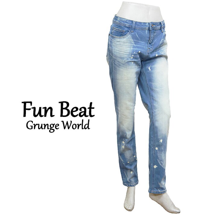楽天市場】【Fun Beat】ファンビート デニム ジーンズ スキニー 