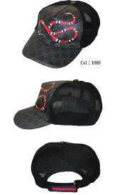 【GUCCI】グッチ キャップ CAP 帽子 BASEBALL CAP スネーク 蛇 プリント GGスプリーム プレゼント 4HB10 テキストロゴ 誕生日ギフト
