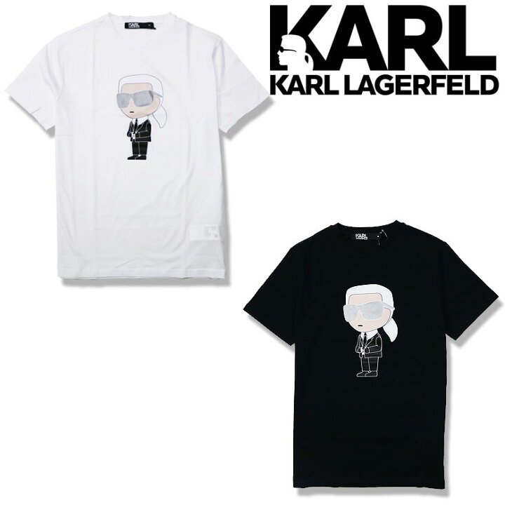 楽天市場】【KARL LAGERFELD】カールラガーフェルド Tシャツ 半袖 