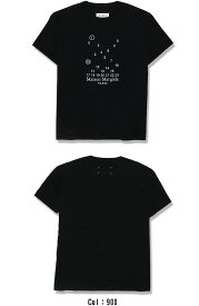 【20%OFF】 【Maison Margiela】メゾンマルジェラ Tシャツ 半袖 カットソー カレンダータグ 遊び心 スタイリッシュ 刺繍 上品 メンズ