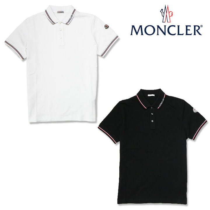 楽天市場】【MONCLER】モンクレール ポロシャツ 半袖 トリコロール 