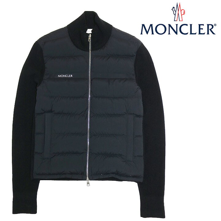 楽天市場】【MONCLER】モンクレール ジップアップカーディガン コンビ 