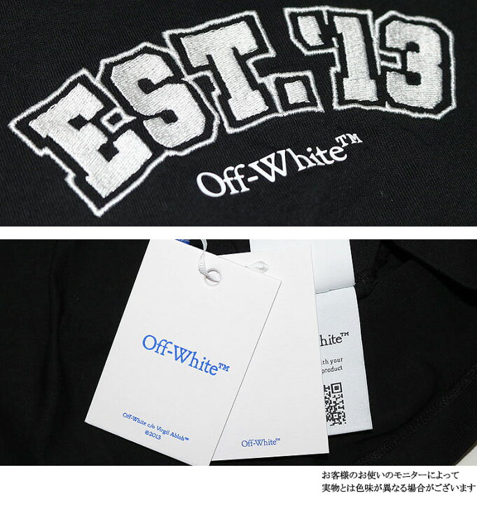 楽天市場】【OFF-WHITE】オフホワイト Tシャツ 半袖 カットソー S/S 
