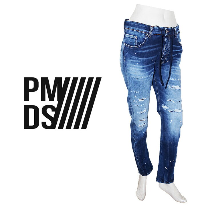 楽天市場】P.M.D.S. ピーエムディーエス デニム ジーンズ BARRET JEANS