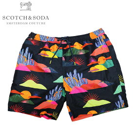 【SCOTCH&SODA】スコッチアンドソーダ 水着 スイムショーツ サーフ ショーツ 海 夏 浜辺 ビーチ メンズ カジュアル