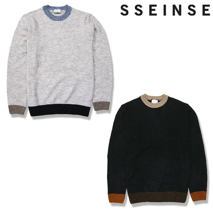 楽天市場】【SSEINSE】センス ニット セーター SWEATER KNIT 軽量 