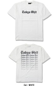 【TOKYO SHIT】トーキョーシット Tシャツ 半袖 カットソー グラデーションプリント メンズ ユニ