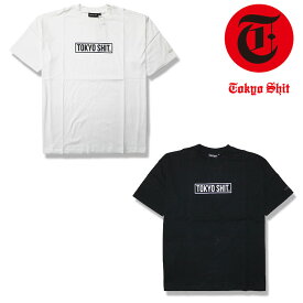 【TOKYO SHIT】トーキョーシット Tシャツ 半袖 カットソー ロゴプリント シンプル メンズ ユニ