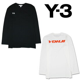 【Y-3】ワイ・スリー U GRAPHIC LS TEE Tシャツ 長袖 カットソー ロゴ ヨウジ ヤマモト yohji yamamoto adidas